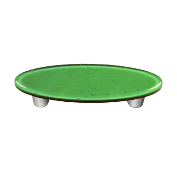Dark Forest Green Oval Pull