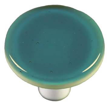 Steel Blue Round Knob