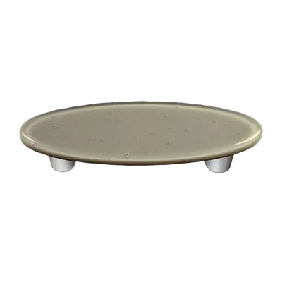 Deco Grey Round Knob
