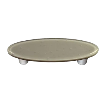 Deco Grey Round Knob