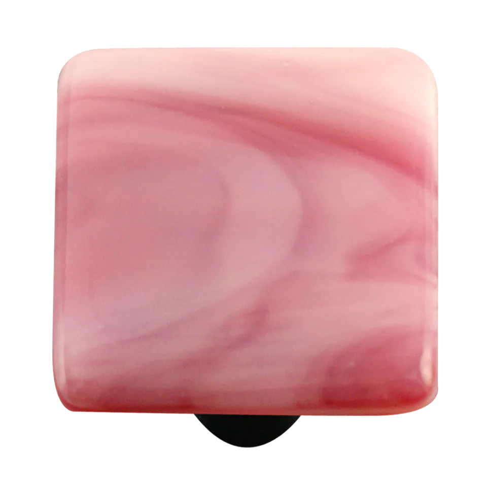 Swirl Collection Light Cranberry Knob
