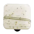 Mardi Gras Collection Vanilla Knob