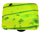 Mardi Gras Collection Green and Spring Green Knob