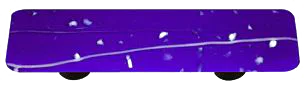 White Mardi Gras, Cobalt Blue, Pull