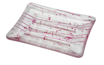 Mardi Gras Collection Pink Soap Dish