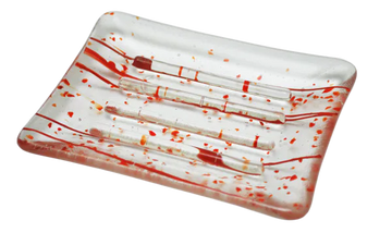 Mardi Gras Collection Red Soap Dish
