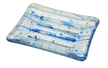 Mardi Gras Collection Blue Soap Dish