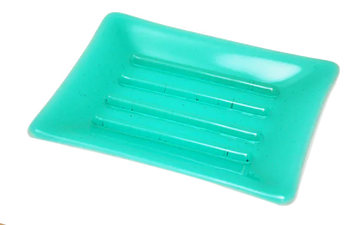 Solids Collection Aqua Soap Dish