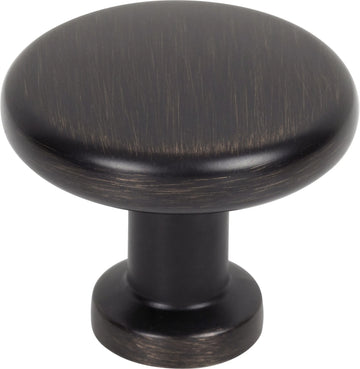 Weser 1-3/8'' diam Mushroom Knob 410DBAC
