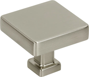 Nash 1-3/8'' diam Square Knob 229SN