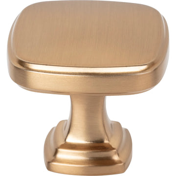 Fontana 1-3/8'' Length Square Knob 782SBZ
