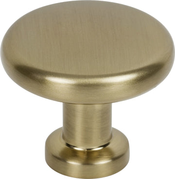 Weser 1-3/8'' diam Mushroom Knob 410SBZ
