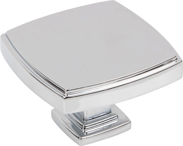 Renzo 1-3/4'' diam Square Knob 141L-PC