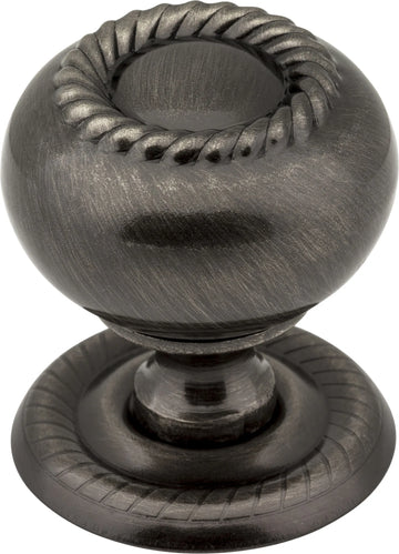 Rhodes 1-1/4'' diam Mushroom Knob S6060BNB