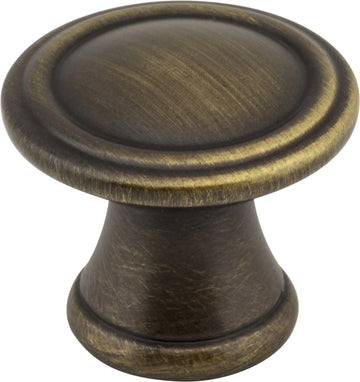 Cordova 1-3/16'' diam Mushroom Knob Z110-ABSB