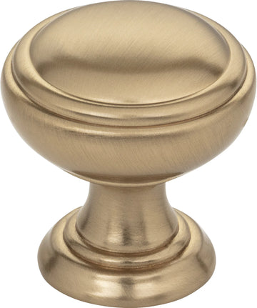 Tiffany 1-1/4'' diam Mushroom Knob 658SBZ