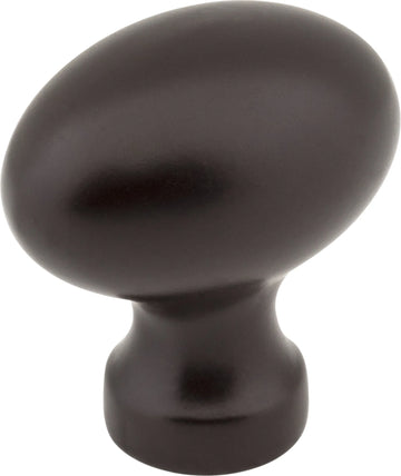 Bordeaux 1-3/16'' Length Oval Knob 3990-ORB