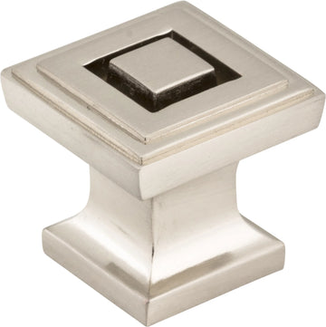 Delmar 1'' Length Square Knob 585SN