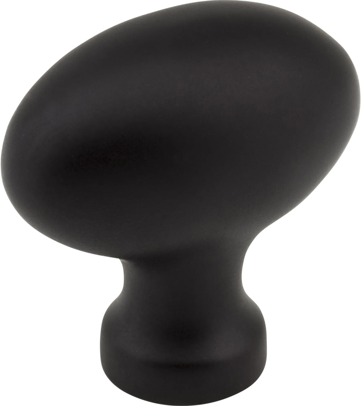 Lyon 1-9/16'' Length Oval Knob 3991BLK