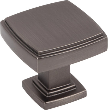 Renzo 1-1/4'' diam Square Knob 141BNBDL