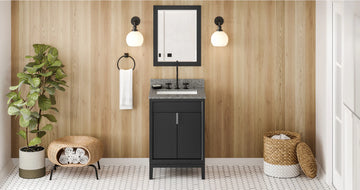 Theodora 24'' Vanity, undermount rectangle bowl