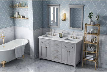 Chatham 60'' Grey Vanity, double bowl VN2CHA-60-GR-NT