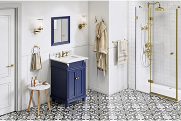 2nd Gen Douglas Vanities 20'' W x 1'' D x 24'' H Hale Blue Douglas mirror MIR2DOU-20-BL
