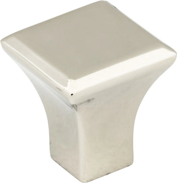 Marlo 7/8'' Length Square Knob 972S-NI