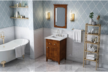 2nd Gen Chatham Vanities 22'' W x 1-1/2'' D x 34'' H Chocolate Chatham mirror MIR2CHA-22-CH