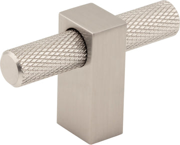 Larkin Knurled 2-3/8'' Length Bar Knob 498T-SN