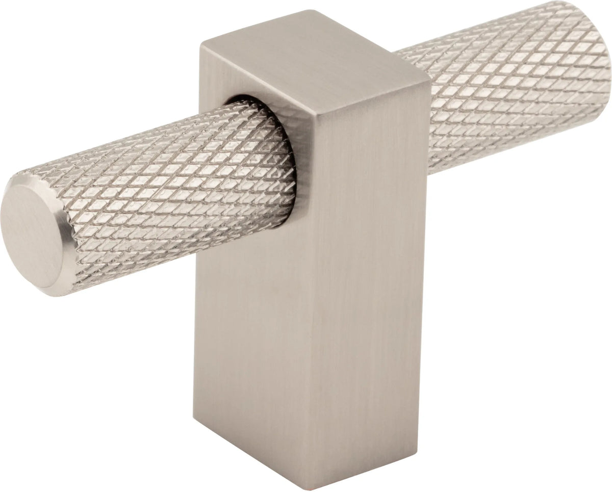 Larkin Knurled 2-3/8'' Length Bar Knob 498T-SN