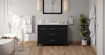 Katara 48'' Black Vanity VN2KAT-48-BK-NT