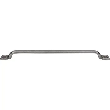 Britannia Square Inset Pull 18'' cc M1826 Cast Iron