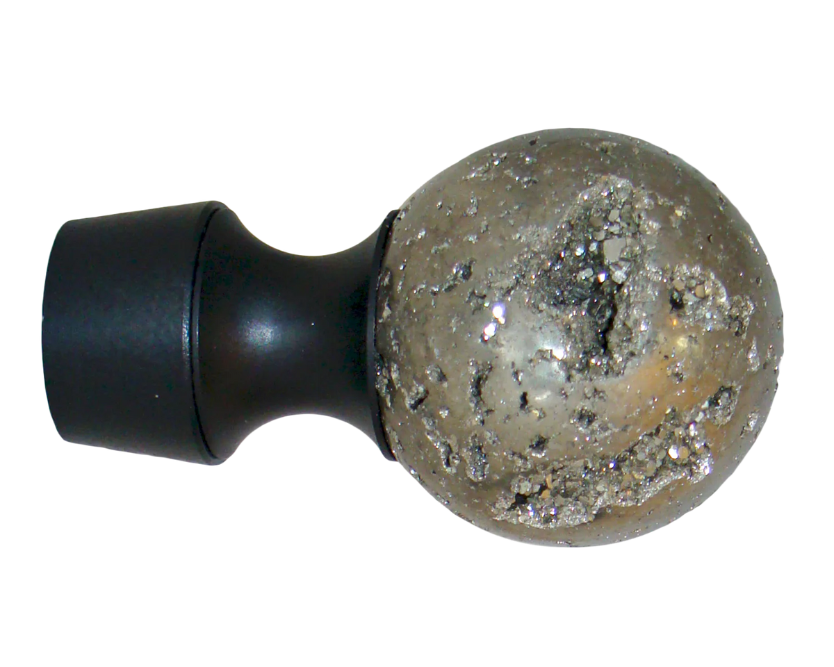 Myterra Gemstone Pyrite Bolt Hook