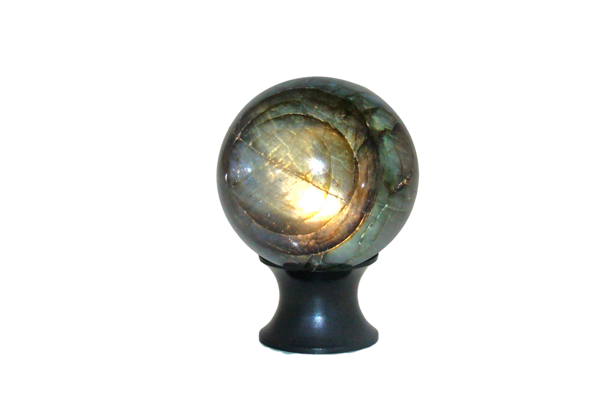 Myterra Gemstone Labradorite 35-mm Cabinet Knob