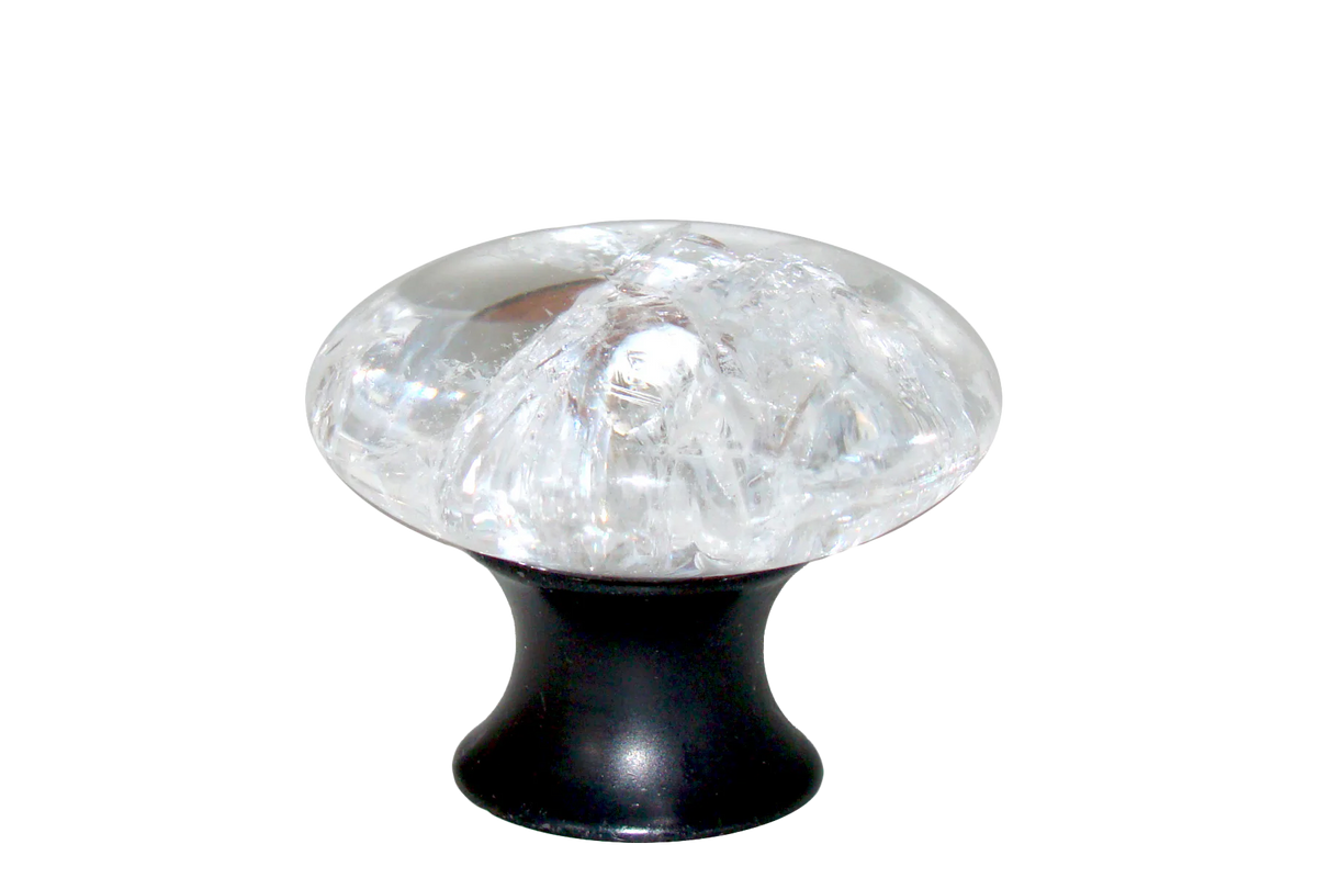 Myterra Gemstone Crystal Quartz Cabinet Disk Knob
