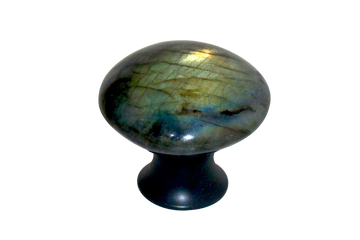 Myterra Gemstone Labradorite Cabinet Disk Knob