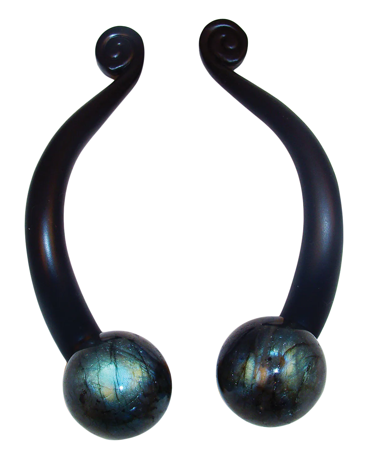 Myterra Gemstone Labradorite 4" Cabinet Pull