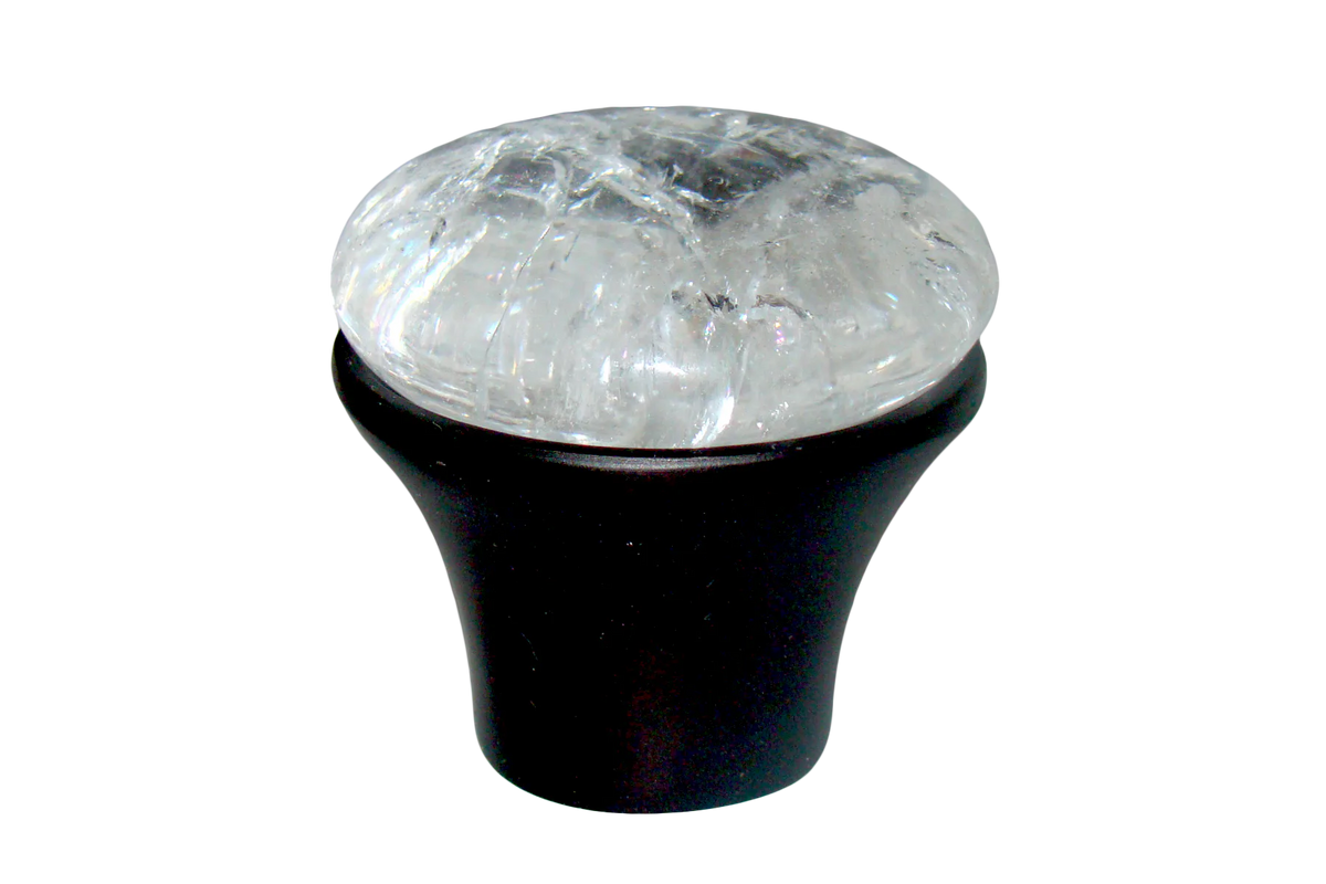 Myterra Gemstone Crystal Quartz Cabinet Base Knob