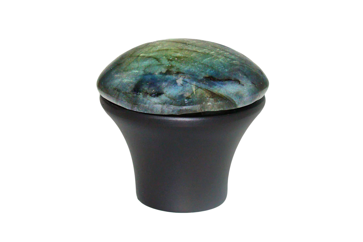 Myterra Gemstone Labradorite Cabinet Base Knob