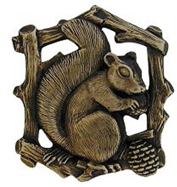 Grey Squirrel Knob NOH-NHK-177-AB-L