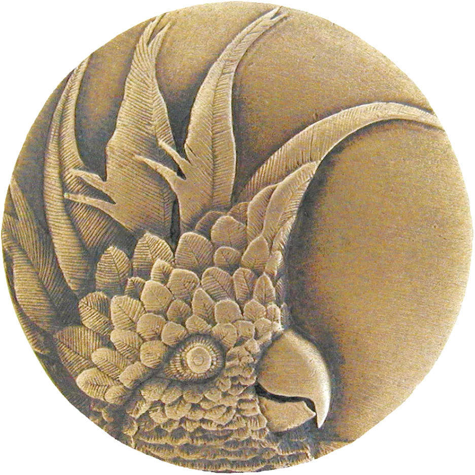 Cockatoo (Small - Left) Knob NOH-NHK-324-AB-L