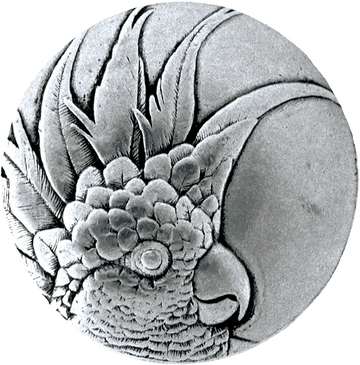 Cockatoo (Small - Left) Knob NOH-NHK-324-BP-L