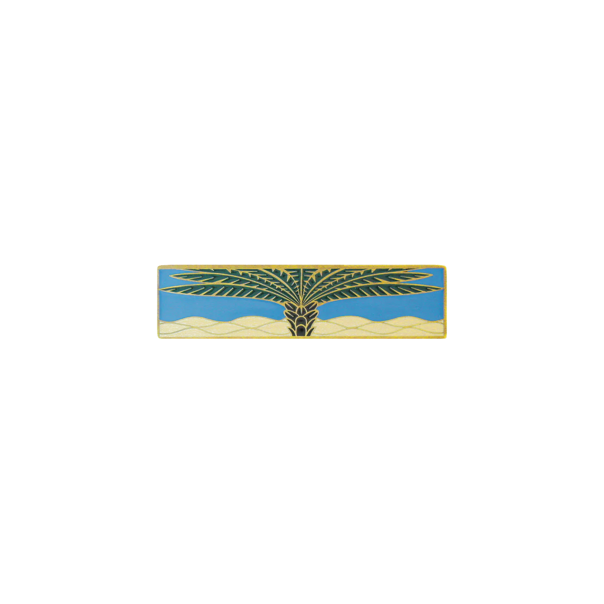 Royal Palm Pull/periwinkle horizontal NHP-323-C