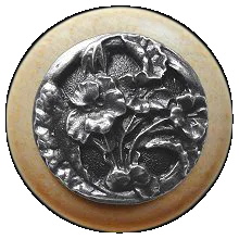 Hibiscus/Natural Knob