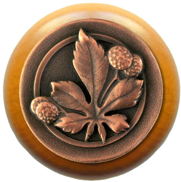 Horse Chestnut Wood Knob NHW-743M