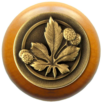 Horse Chestnut Wood Knob NHW-743M