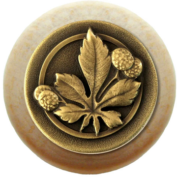 Horse Chestnut Wood Knob NHW-743N