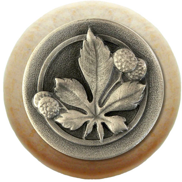 Horse Chestnut Wood Knob NHW-743N