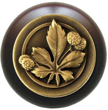 Horse Chestnut Wood Knob NHW-743W